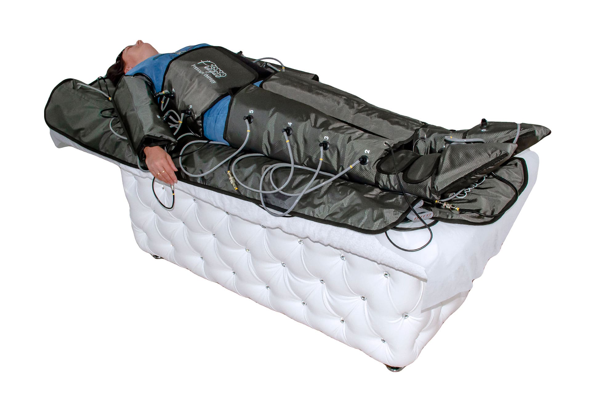 PR-901 aparat de presoterapie cu miostimulare si incalzire IR Alvi-Prague