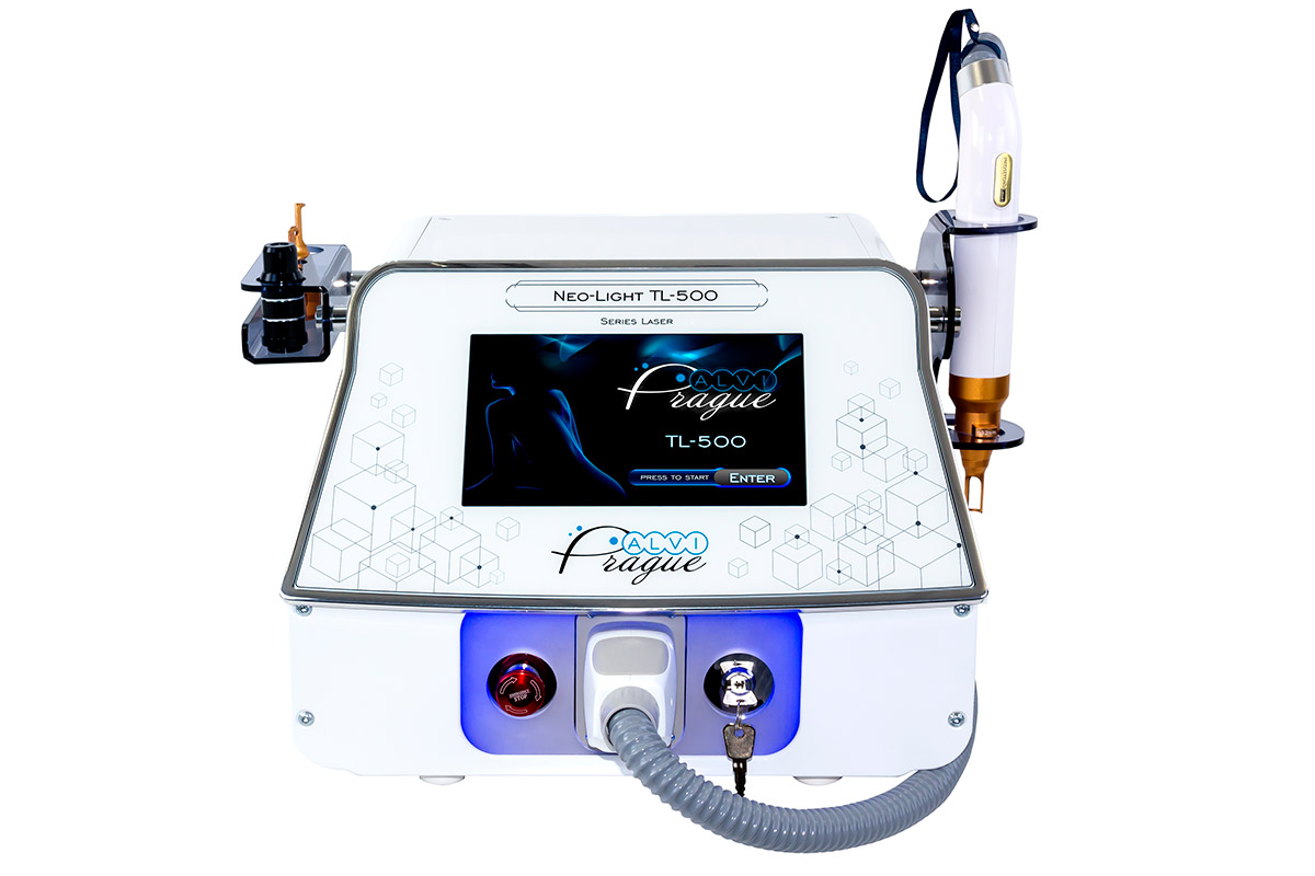 îndepărtarea cu laser a tatuajelor TL-500 ND Yag Alvi=Prague