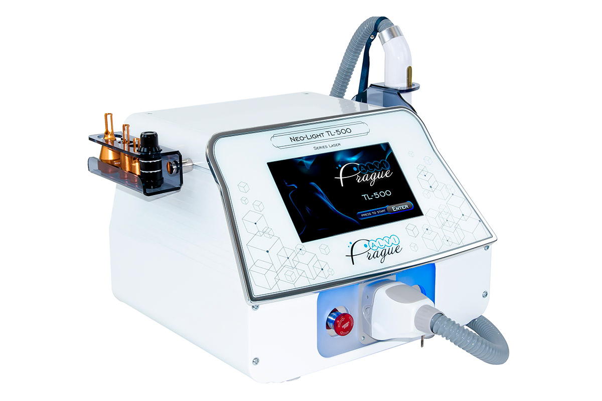 îndepărtarea cu laser a tatuajelor TL-500 ND Yag Alvi=Prague
